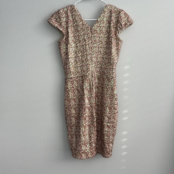 Dress the Population Sequin V Neck Dress - Picture 2 of 5